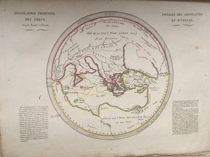  MALTE-BRUN. Atlas complet du précis de la Géographie universelle. Buisson, 1812....