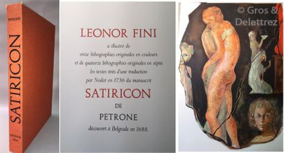 null FINI] PETRONE.

Le Satyricon.

Lancell, 1970, in-folio en feuilles sous couverture...