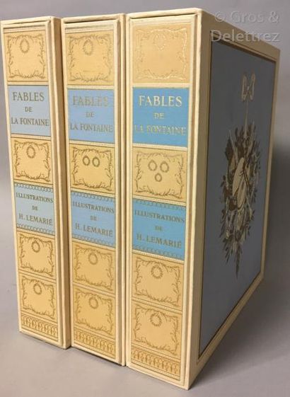 null LEMARIÉ] Jean de LA FONTAINE.

Fables.

Paris, Les Heures Claires, 1962-1966,...