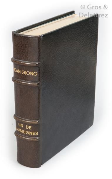 null THEVENET] Jean GIONO.

Un de Baumugnes.

Paris, Bibliophiles de l’Amérique Latine,...