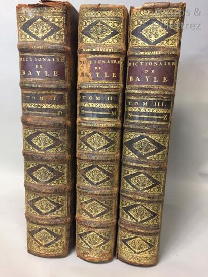 null Pierre BAYLE.

Dictionnaire historique et critique.

Rotterdam, 1715, 3 volumes...