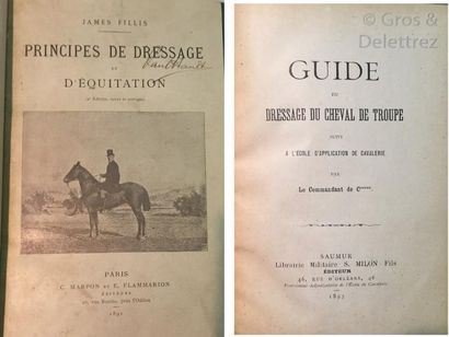 null James FILLIS.

Principes de Dressage et d’Equitation.

Paris, Flammarion, 1891,...