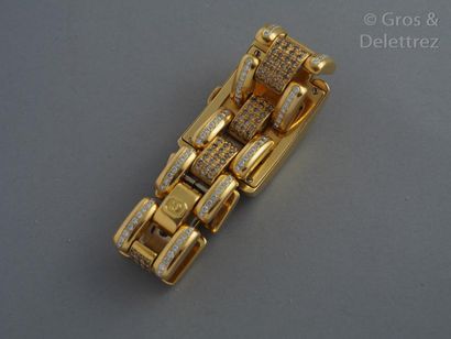 null CHOPARD - La Strada ref : 5280 Montre bracelet de femme en or jaune 18K serti...