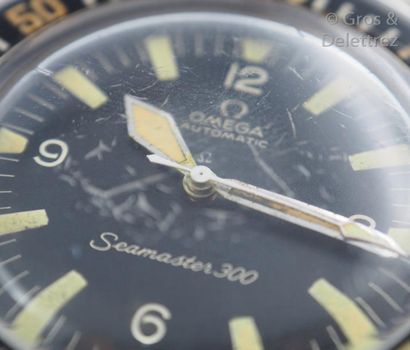 null OMEGA - Seamaster 300. ref : ST 165.024. Vers 1966 Bracelet-montre de plongé,...