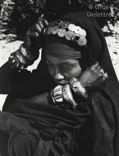 null Jean Besancenot (1902-1992) Maroc, 1934-1947. Sud marocain. Diadême et bracelets...