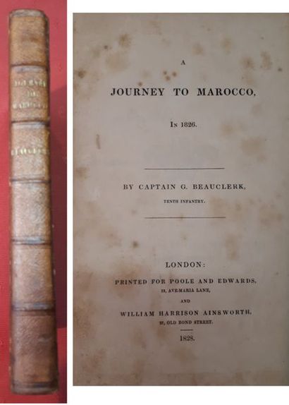 Captain BEAUCLERK. Journey to Marocco in...