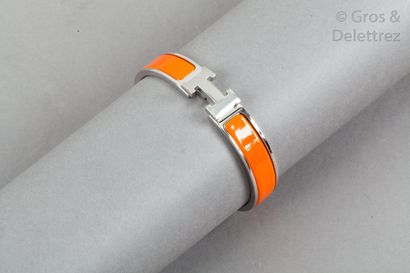 null HERMES Paris made in France

*Bracelet jonc ouvrant "Clic H" 12mm en métal argenté...