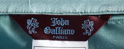 John GALLIANO Printemps/Été 2000 - Passage n°18 Robe longue à complication en trompe...