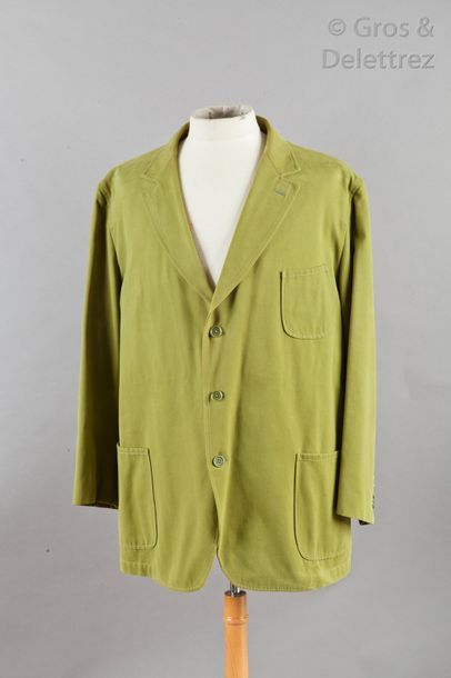 ARNYS Lot de deux vestes en coton velours, col cranté, simple boutonnage, trois poches...