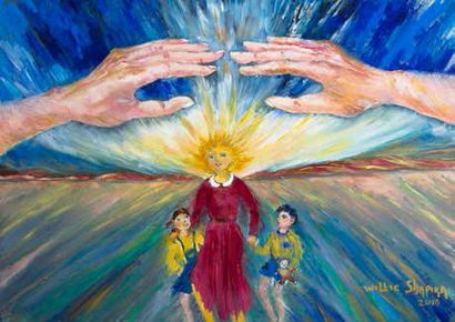Willie SHAPIRA God Hands,protection maternelle
Peinture à l huile sur toile 2018
Dimensions...
