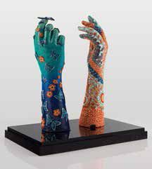 Annie Ohana Demain pour un coeur
Sculpture 2 mains peinture laquée dans son écrin...