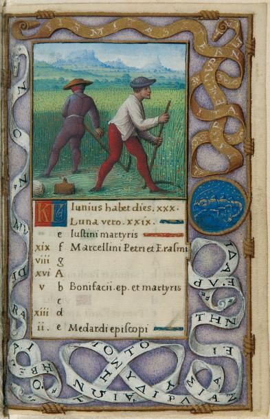 null Livre d'Heures de Claude de France Le livre d'Heures de la Reine Claude (1499-1525),...