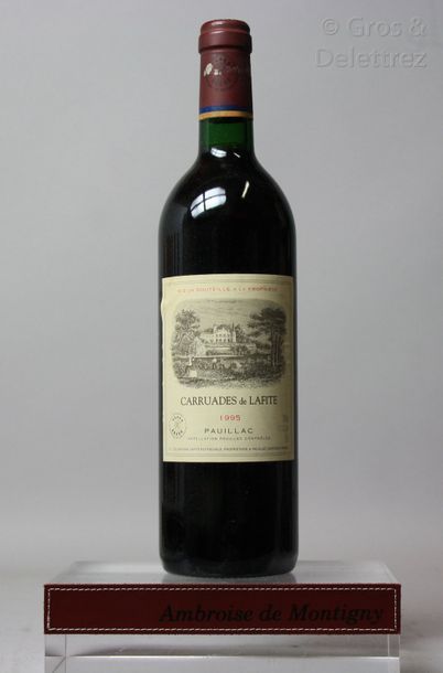 null 1 bouteille CARRUADES DE LAFITE - 2é vin du CHÂTEAU LAFITE ROTHSCHILD 1er GCC...