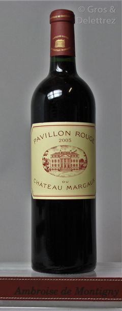 null 1 bouteille PAVILLON ROUGE 2é vin de CHÂTEAU MARGAUX - 1er GCC Margaux 2005...