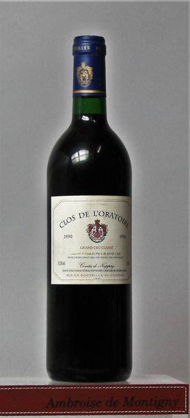 null 1 bouteille CLOS DE L'ORATOIRE - St. Emilion Grand cru 1990