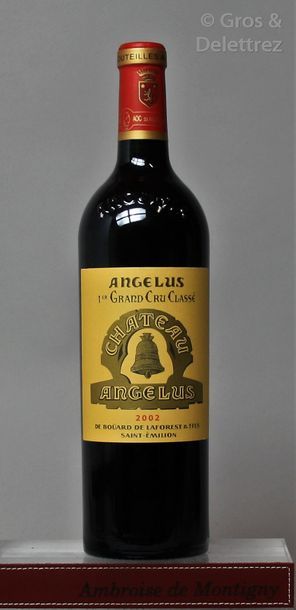 null 1 bouteille CHÂTEAU ANGÉLUS - 1er GC St. Emilion 2002 