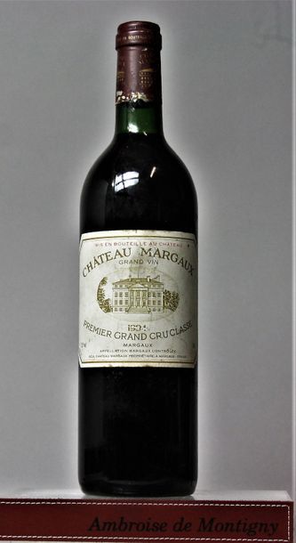 null 1 bouteille CHÂTEAU MARGAUX - 1er GCC Margaux 1994 

Etiquette légèrement abimée,...