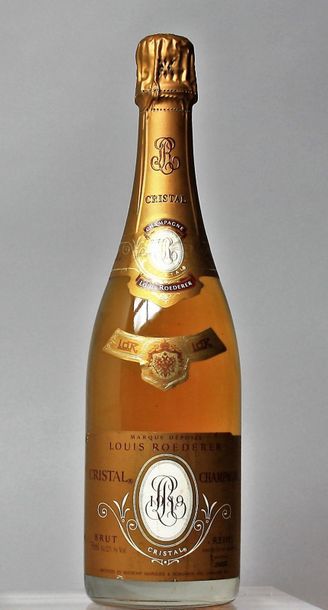 null 1 bouteille CHAMPAGNE CRISTAL DE ROËDERER 1989