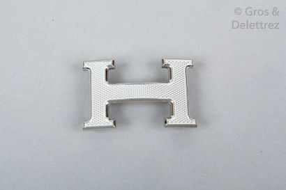 null HERMES Paris made in France

Boucle " Constance " 32mm en métal argenté palladié...