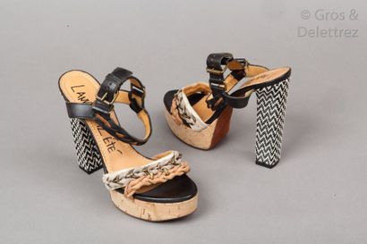null LANVIN par Alber Elbaz - Collection Eté 2012

Paire de sandales à brides en...