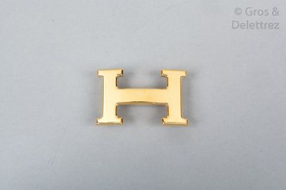 null HERMES Paris made in France

Boucle " Constance " 32mm en métal doré. Signé...