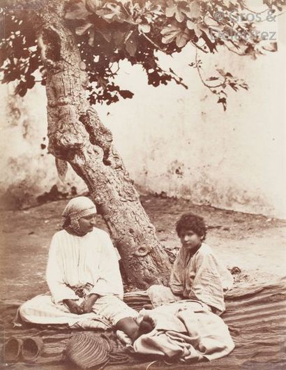 null George Washington Wilson (1823-1893) 

Maroc, c. 1870.

Mendiants. Types marocains....
