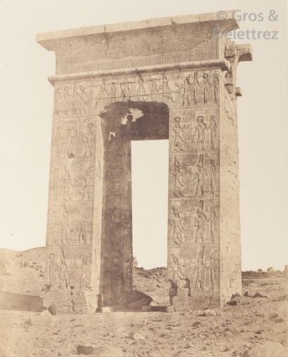 null Robert Murray (1822-1893) 

Égypte, c. 1852-1857.

Thèbes. Karnak. Porte de...