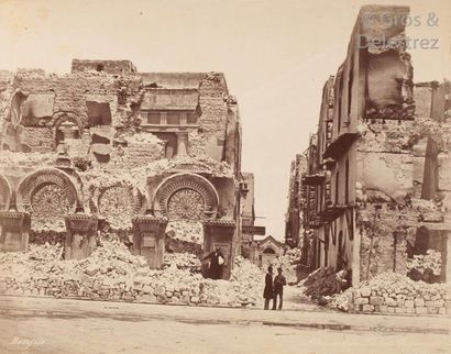 null Félix Bonfils (1831-1885) 

Bombardemant d’Alexandrie par les Anglais, 1882.

Vue...