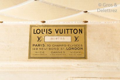 Louis VUITTON Champs Elysées n°801735, serrure n°102732- revendeur John Wanamaker...