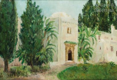 null Paul Elie DUBOIS (1886-1949) 


Villa mauresque, Alger


Huile sur toile, située...