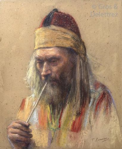 FAUSTO ZONARO (1854-1929) Portrait d’homme...