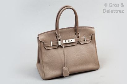 HERMES Paris made in France année 2012 *Sac «?Birkin?» 30cm en taurillon Clémence...