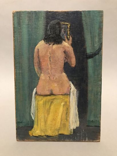 Robert LEMONNIER (1883-1970) Femmes nues, prostituées.

Lot de 3 huiles sur panneau...