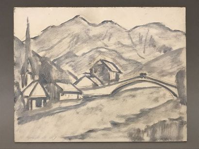 Robert LEMONNIER (1883-1970) Esquisses, paysans et paysages.

4 huiles sur panneau...