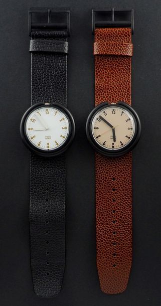 null SWATCH, lot de 2 montres comprenant les modèles suivants :

-Ink référence :...