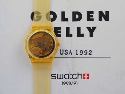 null SWATCH, Pack Golden Jelly - USA 1992 avec certificat référence : GZ115 PACK...