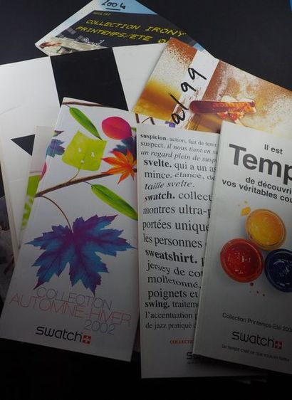 null SWATCH, lot de catalogues et de documentation.

Les catalogues vont de 1992...