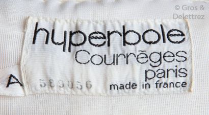 COURREGES Paris hyperbole n°589056 Combinaison pantalon en jersey de laine côtelé,...