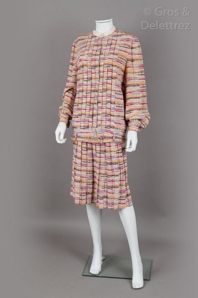 LANVIN Haute Couture par Jules François Crahay n°89558/1115 circa 1975