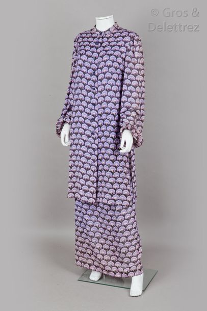LANVIN Haute Couture par Jules François Crahay n°37593-1164 circa 1975