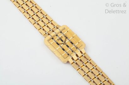 PIAGET - Protocole - Bracelet montre en or...
