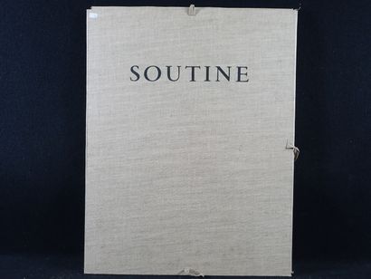  ALBUM LÉVY - Chaim SOUTINE. Album portefeuille de 8 lithographies d'après Chaim... Gazette Drouot