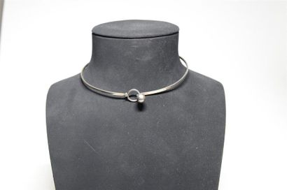 null NECKLACE NECKLACE in silver (800) , signed Fabrice Pelletier. 
Weight: 11.2...