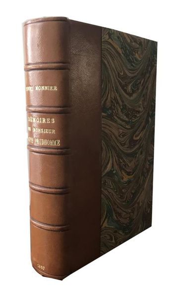 null MONNIER (Henry). Mémoires de Monsieur Joseph Prudhomme, Paris, Librairie Nouvelle,...