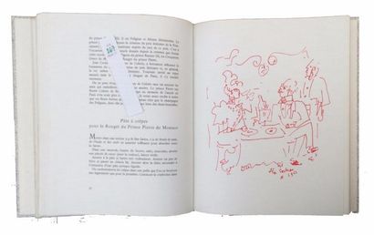 null OLIVER (Raymond). Recettes pour un ami. Préface et illustrations de Jean Cocteau....