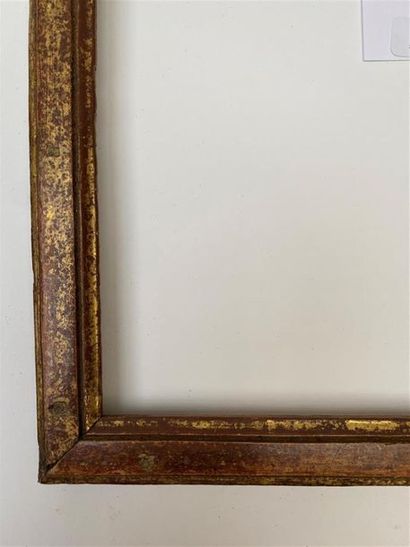 null BAGUETTE en bois mouluré et doré.
Epoque Louis XVI
19 x 15,5 x 2,5 cm