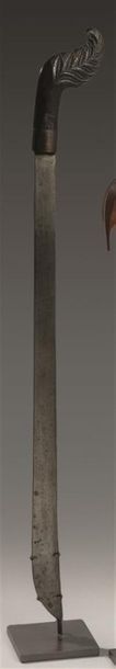 null Parang or sword - West Java or South Sumatra - Indonesia 
Iron - Wood - Brass...