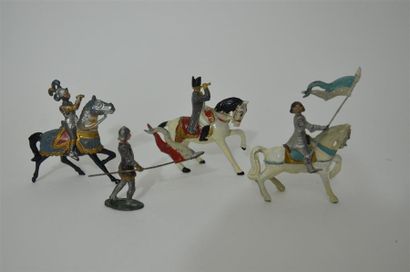 null Set of four LEAD SOLDIERS
Height: of bow cane: 11 cm