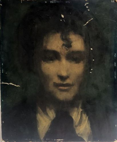 null Emile BERNARD (1868-1941)
Portrait
Huile sur carton portant le cachet de l'atelier...