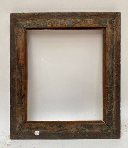 null Moulded oak frame. 

Late 19th century

42 x 35 x 8.5 cm